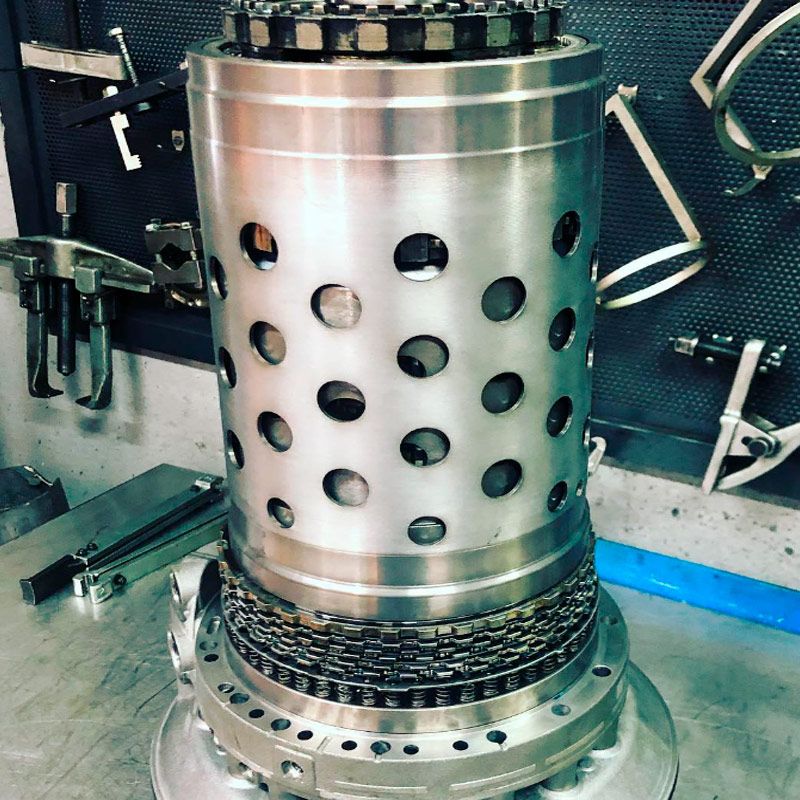 Cambio automático zf de 8 velocidades, Taller Llanos